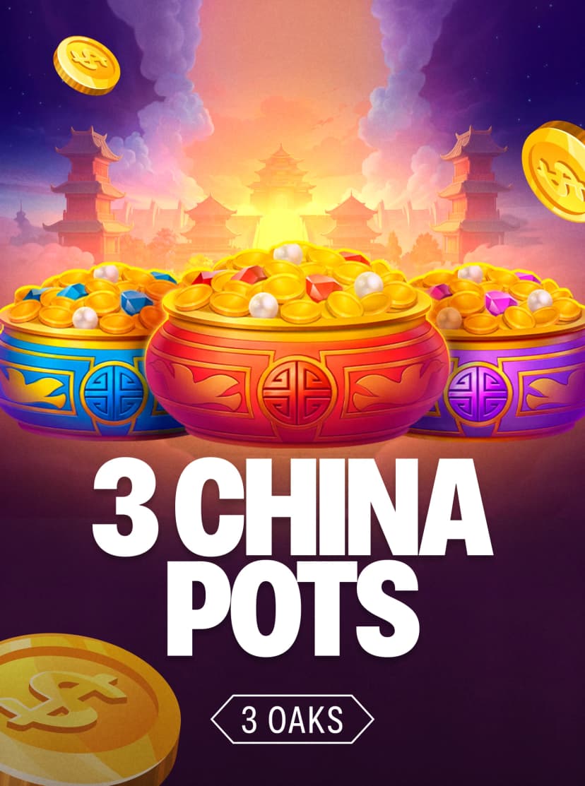 3 China Pots